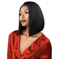 Glamourtress, wigs, weaves, braids, half wigs, full cap, hair, lace front, hair extension, nicki minaj style, Brazilian hair, crochet, hairdo, wig tape, remy hair, Sensationnel 100% Unprocessed 15A 13x4 HD Lace Front Wig - BOB 10