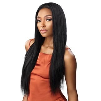 Glamourtress, wigs, weaves, braids, half wigs, full cap, hair, lace front, hair extension, nicki minaj style, Brazilian hair, crochet, hairdo, wig tape, remy hair, Sensationnel 100% Unprocessed 15A 13x4 HD Lace Front Wig - STRAIGHT 26
