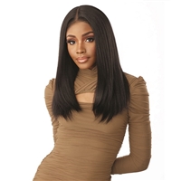 Glamourtress, wigs, weaves, braids, half wigs, full cap, hair, lace front, hair extension, nicki minaj style, Brazilian hair, crochet, hairdo, wig tape, remy hair, Sensationnel Synthetic Hair 360 Butta Glueless HD Lace Wig - BUTTA 360 UNIT 1