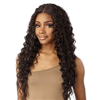 Glamourtress, wigs, weaves, braids, half wigs, full cap, hair, lace front, hair extension, nicki minaj style, Brazilian hair, crochet, hairdo, wig tape, remy hair, Sensationnel Synthetic Hair 360 Butta Glueless HD Lace Wig - BUTTA 360 UNIT 4