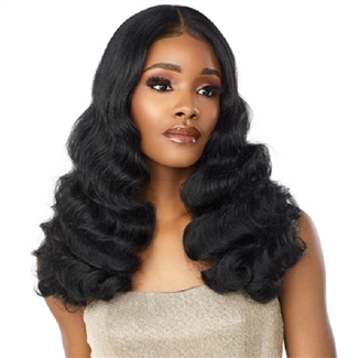 Glamourtress, wigs, weaves, braids, half wigs, full cap, hair, lace front, hair extension, nicki minaj style, Brazilian hair, crochet, hairdo, wig tape, remy hair, Lace Front Wigs, Sensationnel Synthetic Hair Butta HD Lace Front Wig - BUTTA UNIT 9