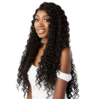 Glamourtress, wigs, weaves, braids, half wigs, full cap, hair, lace front, hair extension, nicki minaj style, Brazilian hair, crochet, hairdo, wig tape, remy hair, Lace Front Wigs, Remy Hair, Sensationnel Barelace Synthetic Hair 13x6 Glueless Lace Wig - 6