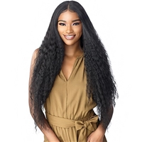 Glamourtress, wigs, weaves, braids, half wigs, full cap, hair, lace front, hair extension, nicki minaj style, Brazilian hair, crochet, hairdo, Sensationnel Synthetic Cloud9 Swiss Lace What Lace 360 13x4 Frontal Lace Wig - TASIA SLEEK PONYTAIL