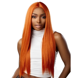 Glamourtress, wigs, weaves, braids, half wigs, full cap, hair, lace front, hair extension, nicki minaj style, Brazilian hair, crochet, hairdo, wig tape, remy hair, Sensationnel Shear Muse Spice Krush Synthetic Hair Empress HD Lace Front Wig - KAMARIA