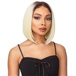 Glamourtress, wigs, weaves, braids, half wigs, full cap, hair, lace front, hair extension, nicki minaj style, Brazilian hair, crochet, hairdo, wig tape, remy hair, Lace Front Wigs, Sensationnel Empress Synthetic Natural Center Lace Front Wig - KELSEY