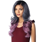 Glamourtress, wigs, weaves, braids, half wigs, full cap, hair, lace front, hair extension, nicki minaj style, Brazilian hair, crochet, hairdo, wig tape, remy hair, Lace Front Wigs, Sensationnel Shear Muse Synthetic Hair Empress Lace Front Wig - SKYLAR