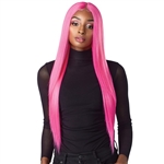 Glamourtress, wigs, weaves, braids, half wigs, full cap, hair, lace front, hair extension, nicki minaj style, Brazilian hair, crochet, hairdo, wig tape, remy hair, Sensationnel Shear Muse Synthetic Hair Empress Lace Front Wig -LACHAN