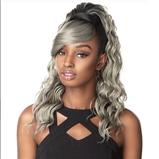 Glamourtress, wigs, weaves, braids, half wigs, full cap, hair, lace front, hair extension, nicki minaj style, Brazilian hair, crochet, hairdo, wig tape, remy hair, Lace Front Wigs, Remy Hair, Sensationnel Synthetic Hair DrawString Ponytail Instant Pony An