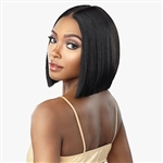 Glamourtress, wigs, weaves, braids, half wigs, full cap, hair, lace front, hair extension, nicki minaj style, Brazilian hair, crochet, hairdo, wig tape, remy hair, Lace Front Wigs, Sensationnel Human Hair Blend Butta HD Lace Front Wig - BUTTA UNIT 22