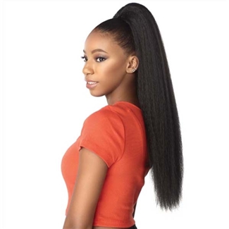 Glamourtress, wigs, weaves, braids, half wigs, full cap, hair, lace front, hair extension, nicki minaj style, Brazilian hair, crochet, hairdo, wig tape, remy hair, Lace Front Wigs, Remy Hair,Sensationnel Synthetic Hair Drawstring Ponytail Natural Perm Yak