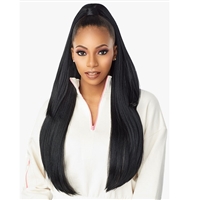 Glamourtress, wigs, weaves, braids, half wigs, full cap, hair, lace front, hair extension, nicki minaj style, Brazilian hair, crochet, hairdo, wig tape, remy hair, Sensationnel Instant Up & Down (Half Wig + Ponytail) - UD 8