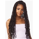 Glamourtress, wigs, weaves, braids, half wigs, full cap, hair, lace front, hair extension, nicki minaj style, Brazilian hair, crochet, hairdo, wig tape, remy hair, Lace Front Wigs, Remy Hair, Sensationnel Lulutress Synthetic Braid - 3X DISTRESSED LOCS 24