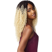 Glamourtress, wigs, weaves, braids, half wigs, full cap, hair, lace front, hair extension, nicki minaj style, Brazilian hair, crochet, hairdo, wig tape, remy hair, Lace Front Wigs, Remy Hair, Sensationnel Lulutress Synthetic Braid - 3X WATER WAVE 14