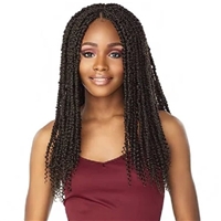 Glamourtress, wigs, weaves, braids, half wigs, full cap, hair, lace front, hair extension, nicki minaj style, Brazilian hair, crochet, hairdo, wig tape, remy hair, Lace Front Wigs, Sensationnel Lulutress Synthetic Braid - 2X SKINNY PASSION TWIST 18