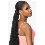 Glamourtress, wigs, weaves, braids, half wigs, full cap, hair, lace front, hair extension, nicki minaj style, Brazilian hair, crochet, hairdo, wig tape, remy hair, Lace Front Wigs, Remy Hair, Sensationnel Synthetic Ponytail Instant Pony Wrap FRENCH WAVE30