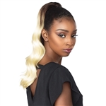 Glamourtress, wigs, weaves, braids, half wigs, full cap, hair, lace front, hair extension, nicki minaj style, Brazilian hair, crochet, hairdo, wig tape, remy hair, Lace Front Wigs, Remy Hair, Sensationnel Synthetic Ponytail Instant Pony - OCEAN WAVE 18