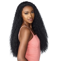 Glamourtress, wigs, weaves, braids, half wigs, full cap, hair, lace front, hair extension, nicki minaj style, Brazilian hair, crochet, hairdo, wig tape, remy hair, Sensationnel Synthetic Half Wig Instant Weave - JOLETTE