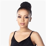 Glamourtress, wigs, weaves, braids, half wigs, full cap, hair, lace front, hair extension, nicki minaj style, Brazilian hair, crochet, hairdo, wig tape, remy hair, Lace Front Wigs, Remy Hair, Sensationnel Synthetic Instant Pony - AFRO PUFF SMALL