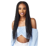 Glamourtress, wigs, weaves, braids, half wigs, full cap, hair, lace front, hair extension, nicki minaj style, Brazilian hair, crochet, hairdo, wig tape, Sensationnel Cloud 9 4x5 Lace Parting 100% Hand-Braided HD Swiss Lace Wig - CENTER PART FEED-IN 28