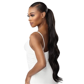 Glamourtress, wigs, weaves, braids, half wigs, full cap, hair, lace front, hair extension, nicki minaj style, Brazilian hair, crochet, hairdo, wig tape, Sensationnel Lulu Pony Synthetic Drawstring Ponytail - VIKI