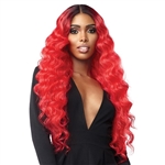 Glamourtress, wigs, weaves, braids, half wigs, full cap, hair, lace front, hair extension, nicki minaj style, Brazilian hair, crochet, hairdo, wig tape, remy hair, Lace Front Wigs, Sensationnel Synthetic Hair Vice HD Lace Front Wig - VICE UNIT 5