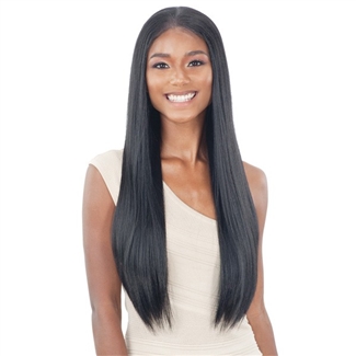 Glamourtress, wigs, weaves, braids, half wigs, full cap, hair, lace front, hair extension, nicki minaj style, Brazilian hair, crochet, wig tape, remy hair, Lace Front Wigs, Freetress Equal Illusion Synthetic 13X5 Free Parting Frontal Lace Wig - IL 003