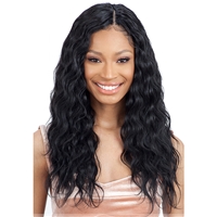 Glamourtress, wigs, weaves, braids, half wigs, full cap, hair, lace front, hair extension, nicki minaj style, Brazilian hair, crochet, hairdo, wig tape, remy hair, Lace Front Wigs, Shake-N-Go Organique Mastermix Weave - BREEZY WAVE 18