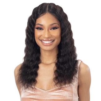 Glamourtress, wigs, weaves, braids, half wigs, full cap, hair, lace front, hair extension, nicki minaj style, Brazilian hair, crochet, hairdo, wig tape, remy hair, Shake-N-Go Girlfriend 100% Virgin Human Hair HD Lace Front Wig - DEEP WAVER 20