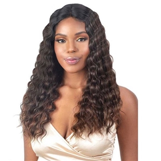 Glamourtress, wigs, weaves, braids, half wigs, full cap, hair, lace front, hair extension, nicki minaj style, Brazilian hair, crochet, wig tape, remy hair, Lace Front Wigs, Shake-N-Go Legacy Human Blend HD Lace Front Wig - FLUTTER