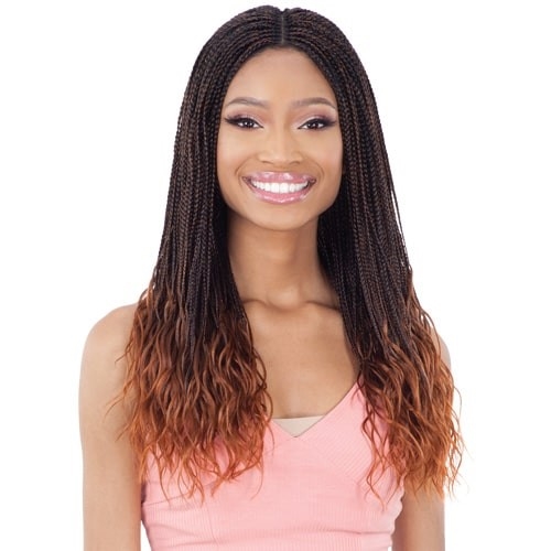 Freetress Equal Synthetic 4x4 Braided Lace Wig MICRO GORGEOUS BRAID 22