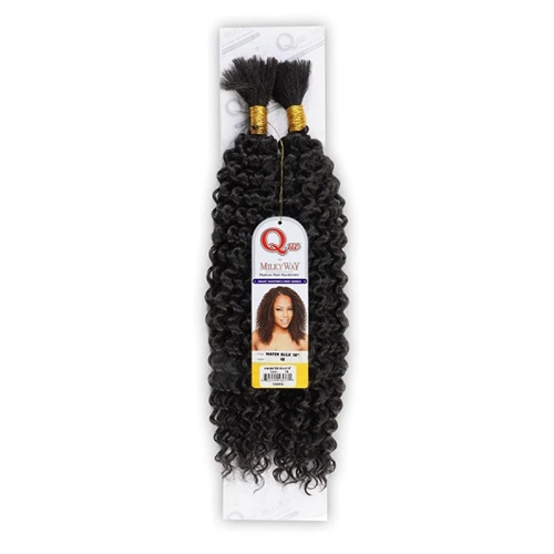 Milky way que deep braiding human hair hotsell bulk 18