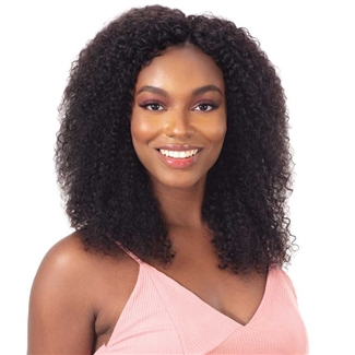 Glamourtress, wigs, weaves, braids, half wigs, full cap, hair, lace front, hair extension, nicki minaj style, Brazilian hair, crochet, hairdo, wig tape, remy hair, Naked Nature 100% Brazilian Virgin Wet & Wavy Weave - BOHEMIAN CURL 3PCS ( 10,12,14 )