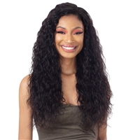 Glamourtress, wigs, weaves, braids, half wigs, full cap, hair, lace front, hair extension, nicki minaj style, Brazilian hair, crochet, hairdo, wig tape, remy hair, Naked Nature 100% Brazilian Virgin Wet & Wavy Weave - LOOSE DEEP 3PCS ( 18,20,22 )