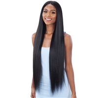 Glamourtress, wigs, weaves, braids, half wigs, full cap, hair, lace front, hair extension, nicki minaj style, Brazilian hair, crochet, hairdo, wig tape, remy hair, Lace Front Wigs, Organique Synthetic 5 Inch Lace Front Wig - LIGHT YAKY STRAIGHT 36