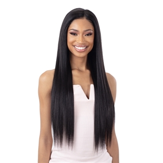 Glamourtress, wigs, weaves, braids, half wigs, full cap, hair, lace front, hair extension, nicki minaj style, Brazilian hair, crochet, hairdo, wig tape, remy hair, Lace Front Wigs, Milky Way Weave - ORGANIQUE YAKY STRAIGHT 4PCS ( 18/20/22 + 4x4 CLOSURE )