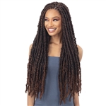 Glamourtress, wigs, weaves, braids, half wigs, full cap, hair, lace front, hair extension, nicki minaj style, Brazilian hair, crochet, hairdo, wig tape, remy hair, Lace Front Wigs, Remy Hair, Freetress Synthetic Braid - 2X INDIE DISTRESSED LOC 26"