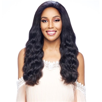 Glamourtress, wigs, weaves, braids, half wigs, full cap, hair, lace front, hair extension, nicki minaj style, Brazilian hair, crochet, hairdo, wig tape, Vanessa Honey 100% Brazilian Unprocessed Human Hair Swissilk Deep Lace Front Wig - TH35NC Makena