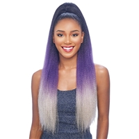 Glamourtress, wigs, weaves, braids, half wigs, full cap, hair, lace front, hair extension, nicki minaj style, Brazilian hair, crochet, wig tape, remy hair, Lace Front Wigs, Vanessa 100% Premium Synthetic Original Braiding Touch Drawstring - STB YACRA 26