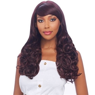 Glamourtress, wigs, weaves, braids, half wigs, full cap, hair, lace front, hair extension, nicki minaj style, Brazilian hair, crochet, hairdo, wig tape, remy hair, Vanessa Synthetic Crown Lace Wig - CL MELODIE