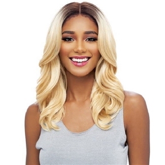 Glamourtress, wigs, weaves, braids, half wigs, full cap, hair, lace front, hair extension, nicki minaj style, Brazilian hair, crochet, hairdo, wig tape, remy hair, Vanessa Synthetic Tops Deep Middle Lace Part Wig - TOPS DM JAYA