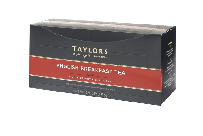 Taylors of Harrogate English Breakfast  - 100 Wrapped Tea Bags