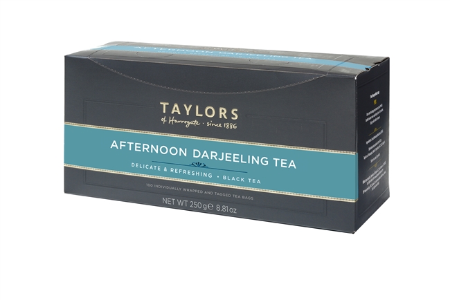 Taylors of Harrogate Afternoon Darjeeling  - 100 Wrapped Tea Bags