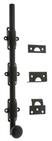 11280 18" Heavy Duty Surface Bolt with Round Knob