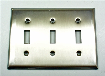 Square Triple Switch Plate