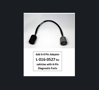 L-016-0527 Cable, Vehicle Diag Port Adptr, 6 to 9 pin