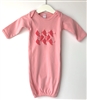 Berry Players on Pink - Newborn/Infant Gown