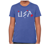 USA - STICKS TOGETHER (Royal) Youth 5T ONLY