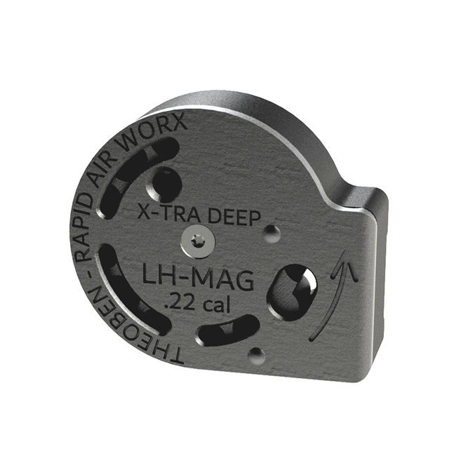 HMX .22 cal 12 Shot Rotary Spare Magazine,X-tra Deep, LH Feed