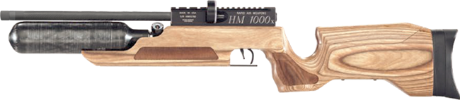 HM1000X Mini LRT Rifle .22 cal w/ Tan Laminate, RH Action