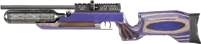 HM1000X Mini LRT Rifle .25 cal w/ Blue Laminate, RH Action